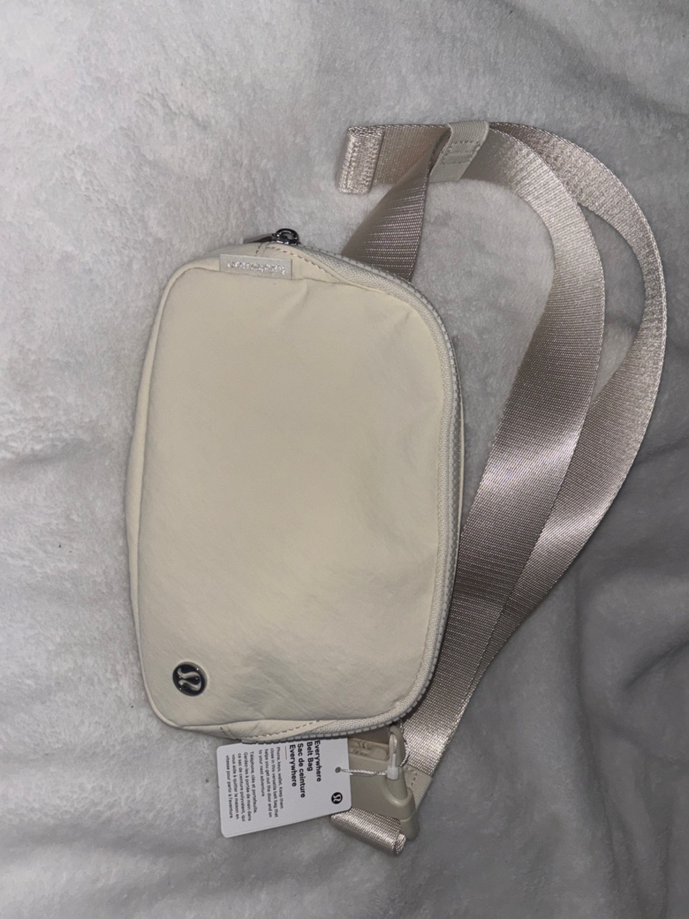lululemon athletica Cream Crossbody Sling Bag